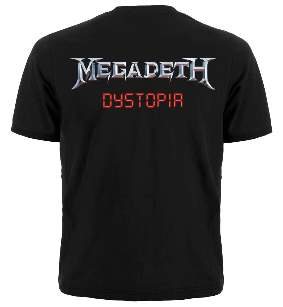 Футболка "Megadeth Dystopia" - фото 2 - id-p215379690