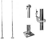 Флагшток металевий оцинкований 12м, фото 3