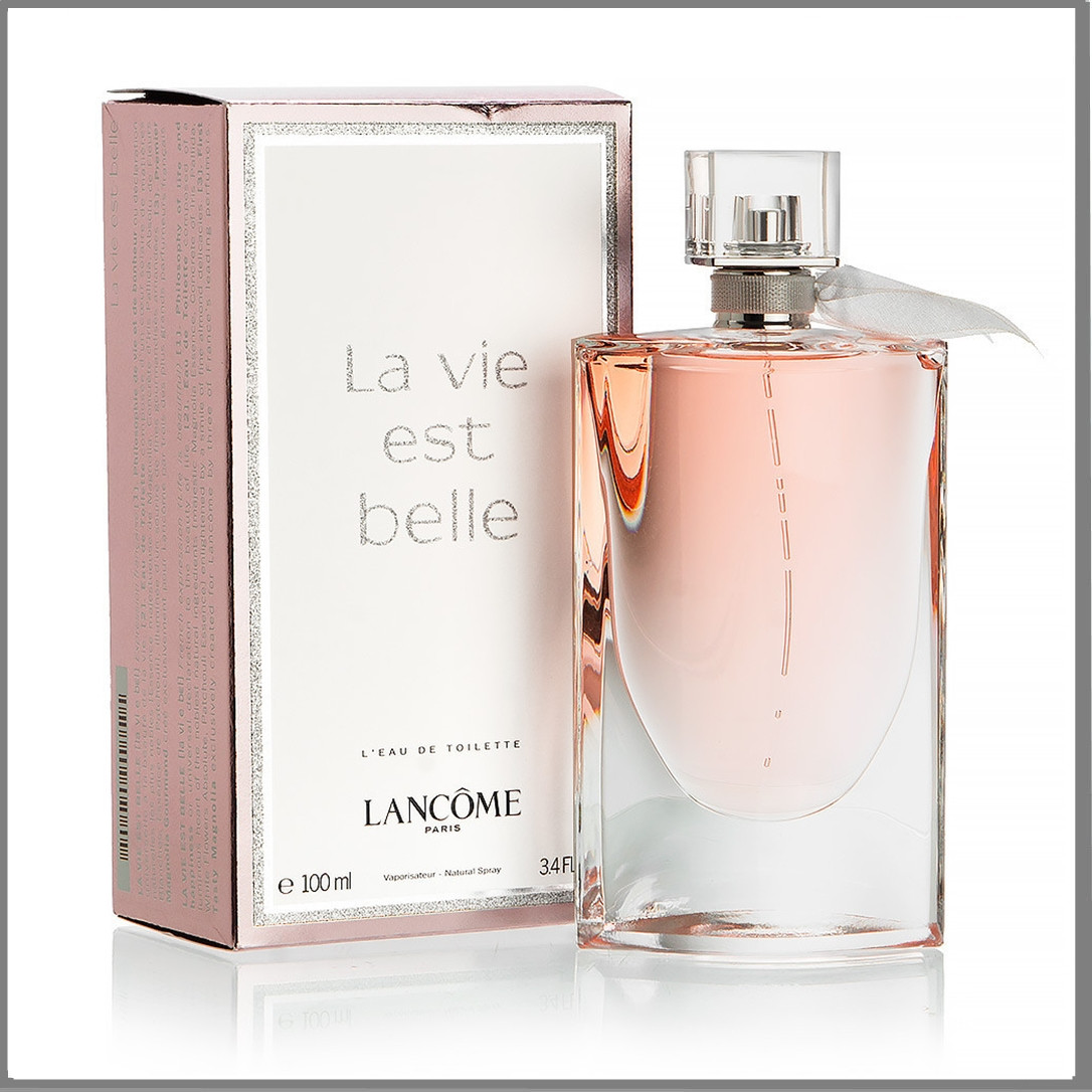 Lancome La Vie Est Belle L'eau de Toilette туалетна вода 100 ml. (Ланком Ла Ві Е Бель Єау де Туалет), фото 1