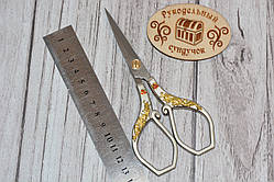 Ножиці для рукоділля "Дракони" 14 см (колір: срібло)