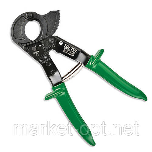 Кусачки для різання кабелю TOPTUL 10" з тріскачкою DNAB1010, фото 1
