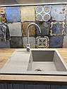 Гранітна мийка Walroose Mina 61*50 см світло-сірий, фото 8