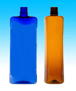 ПЕТ Пляшка плоска 1 л. Ø 28 мм.