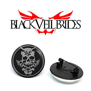 Значок Black Veil Brides "Devil`s Keys"