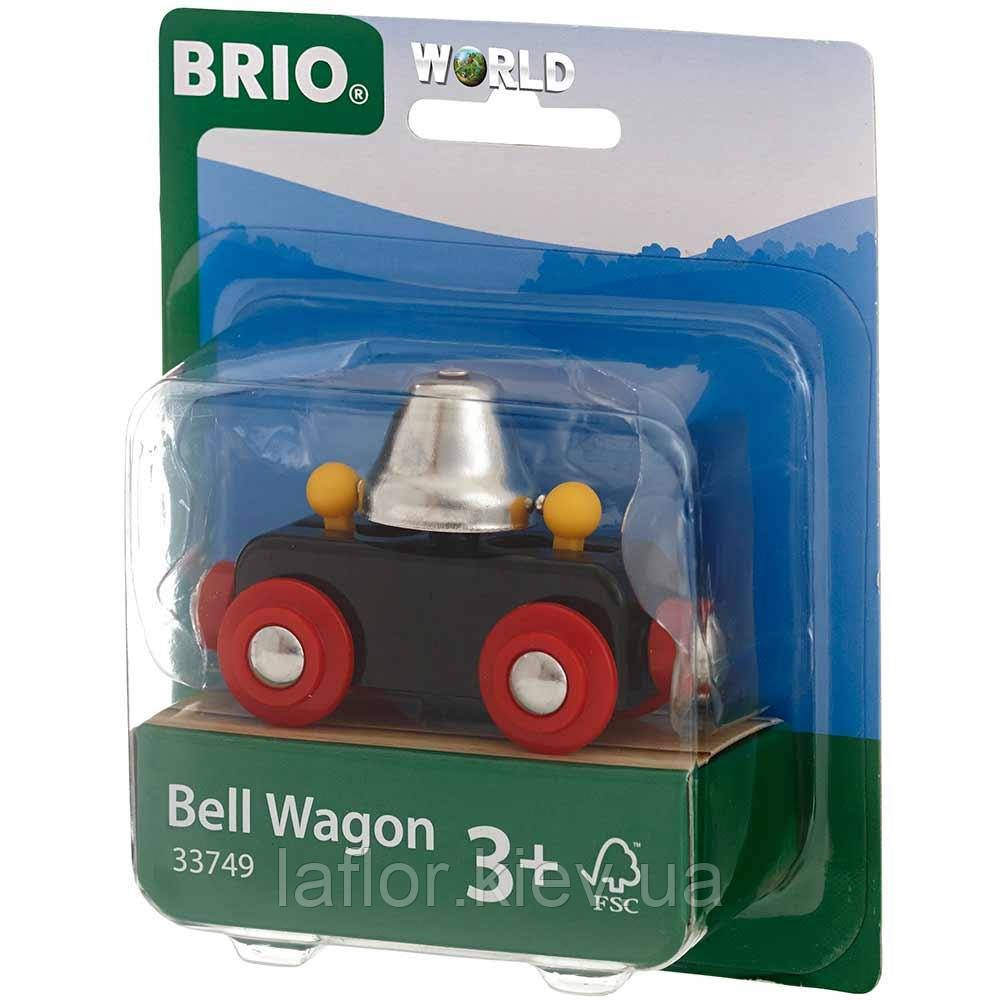 Вагон із сигнальним дзвіночком Brio 33749