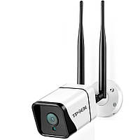 Уличная металлическая 3G / 4G IP камера наблюдения TPTEK QWO805JSCH-4G-5.0MP. CamHi