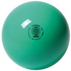М'яч для художньої гімнастики TOGU 400 г 19см Зелений ТОГУ 445406