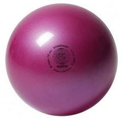 М'яч для художньої гімнастики TOGU 400 г 19 см Фіолетовий перламутр ТОГУ 445413