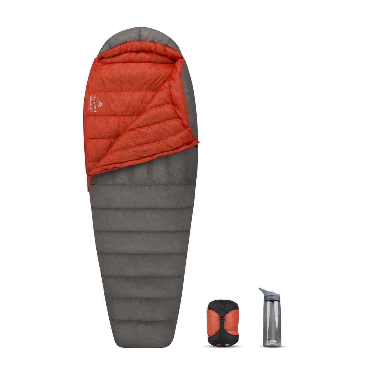 Жіночий спальний мішок Sea To Summit Flame FmIII (-4/-10°C), 170 см - Right Zip, Black (STS AFM3-WR)