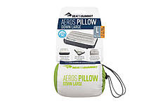 Надувна подушка Sea To Summit Aeros Down Pillow, 12х42х28см, Lime (STS APILDOWNLLI), фото 2
