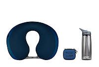 Надувна подушка Sea To Summit Aeros Premium Pillow Traveller, 11х39х29см, Navy (STS APILPREMYHANB)