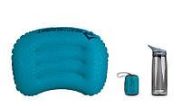 Надувная подушка Sea To Summit Aeros Ultralight Pillow, 14х44х32см, Aqua (STS APILULLAQ)