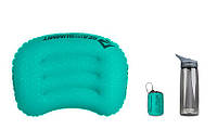 Надувная подушка Sea To Summit Aeros Ultralight Pillow, 12х36х26см, Sea Foam (STS APILULRSF)