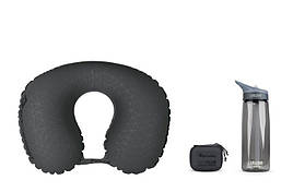 Надувна подушка Sea To Summit Aeros Ultralight Pillow Traveller, 11х39х29см, Grey (STS APILULYHAGY)