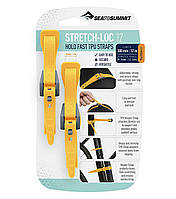 Набір стяжок Sea To Summit Stretch-Loc TPU Straps, 12mm x 300mm, 2 Pack, Yellow (STS ASLSTRP12X300YW)