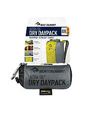 Складаний рюкзак герметичний Sea To Summit Ultra-Sil Dry DayPack, 22 л, Black (STS AUDDPBK), фото 6