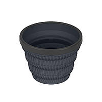 Чашка складная Sea To Summit X-Tumbler Cool Grip, 350 мл, Charcoal (STS AXCGTUMCH)