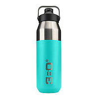 Термофляга 360 Degrees Vacuum Insulated Stainless Steel Bottle with Sip Cap, Turquoise, 1,0 L (STS