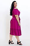 Сукня Люсьєна малина 50 (100688) 54, фото 2