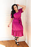 Сукня Люсьєна малина 50 (100688) 54, фото 4