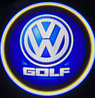 Логотип підсвічування дверей Фольцваген Lazer door logo light Volkswagen GOLF, фото 4