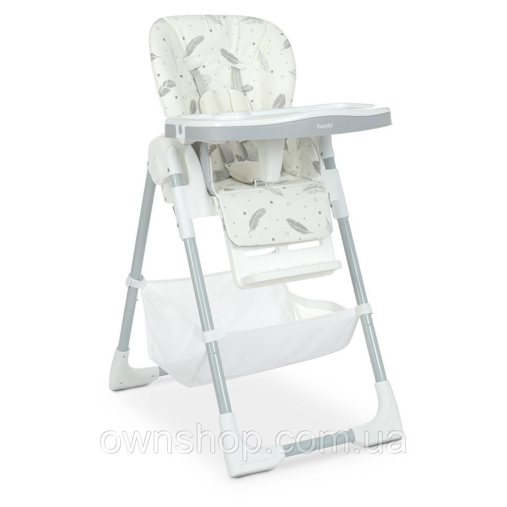 Дитячий cтульчик-трансформер для годування M 4507 Fluffy, висувна стільниця, фото 1