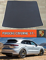 ЕВА коврик в багажник Порш Кайен 2017-н.в. EVA ковер багажника на Porsche Cayenne