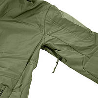 Тактична куртка Lesko A001 Green 3XL Soft Shell військова чоловіча 14 шт., фото 4