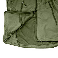 Тактична куртка Lesko A001 Green 3XL Soft Shell військова чоловіча 14 шт., фото 7