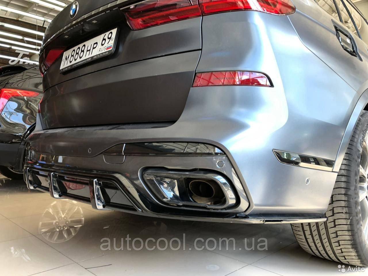 Дифузор заднього бампера BMW X7 Renegade Design, фото 1