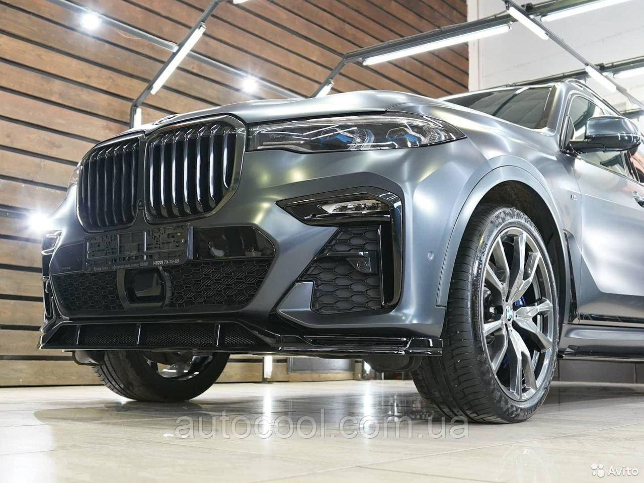 Накладка переднього бампера BMW X7 Renegade Design, фото 1