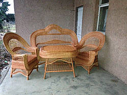 Набір плетених меблів "Полька"