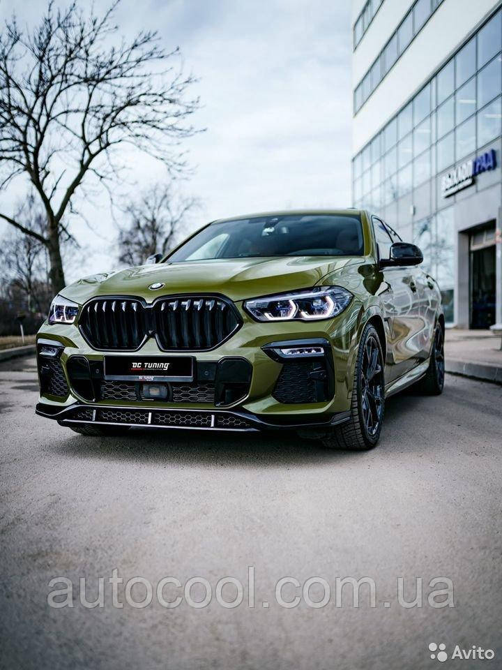 Накладка переднього бампера BMW X6 G06 Renegade Design, фото 1
