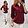 Блуза - сорочка жіноча арт 828, колір кави, фото 8