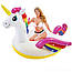 Надувний пліт для катання Intex 57291 «Єдиноріг», 251*163*145 см, 2 ручки, фото 3