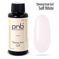 UV/LED Strong Iron Gel Soft white - кремово-білий, 50 мл