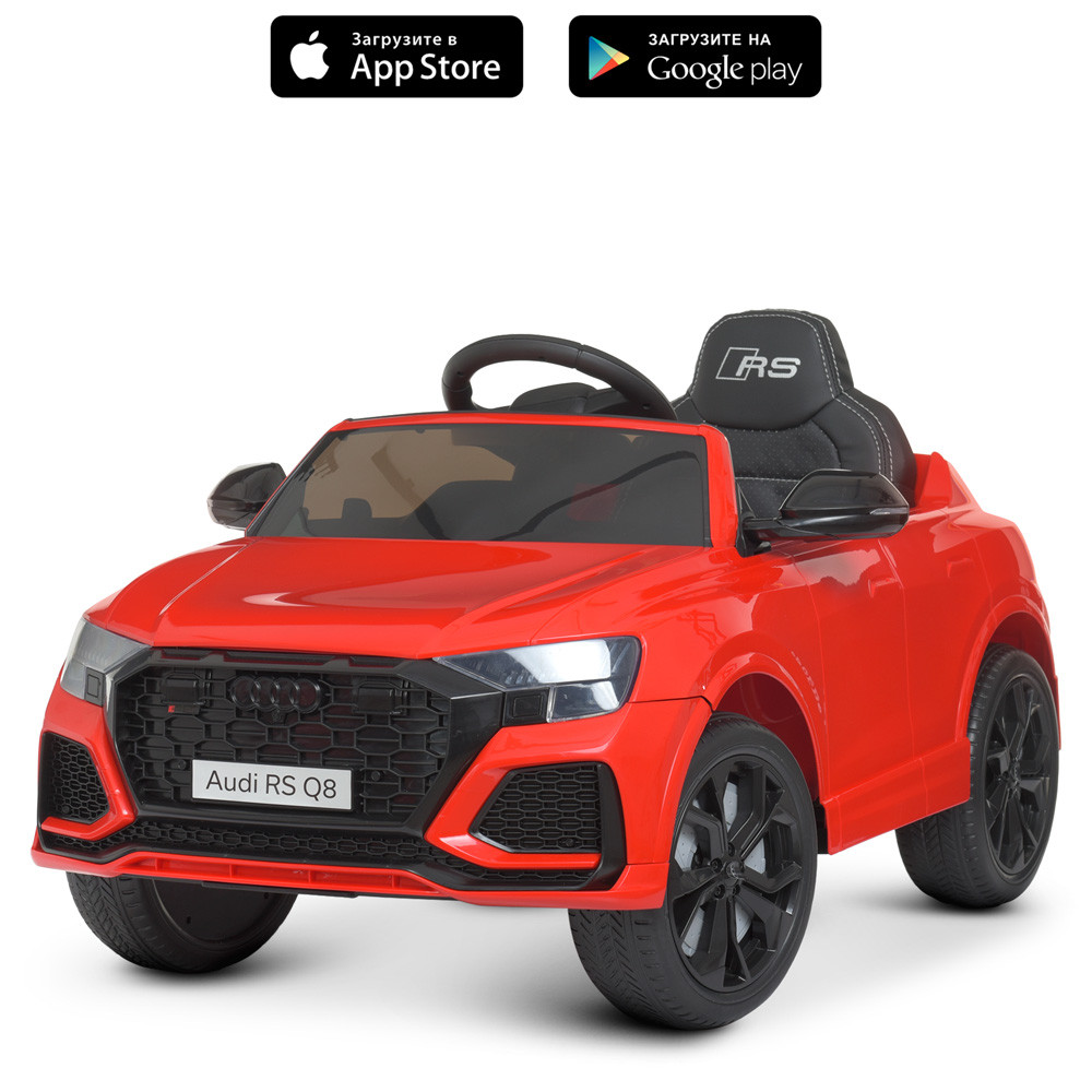 Дитячий електромобіль Audi (2 мотори по 35W, MP3, USB) Bambi M 4569EBLR-3 Червоний