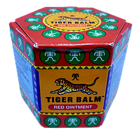 Тигровий Бальзам 21 gm червоний - артралгія, міалгія, ішіас, радикуліт, профілактика розвитку пролежнів...