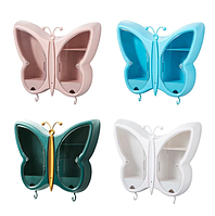 Настінний органайзер полиця для косметики Метелик