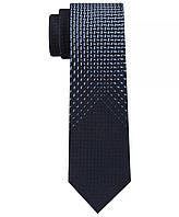 Мужской галстук Kenneth Cole Reaction,узкий с потайными вставками (темно-синий) 100% оригинал,USA.