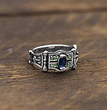 Перстень чоловічий срібний Фантастика, фото 2