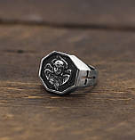 Кільце срібне Православне, фото 2