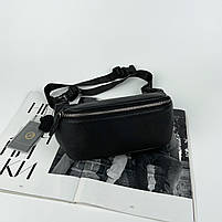 Чоловіча шкіряна поясна сумка бананка на пояс і через плече H. T. Leather, фото 4