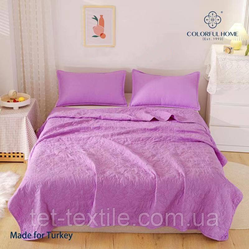 Покривало декоративне з наволочками Colorful Home 200х230см.