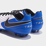 Дитячі шкіряні футбольні бутси Nike Tiempo Legend 8 Academy FG/MG Jr AT5732-104, фото 8