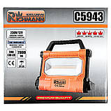 Прожектор діодний акумуляторний Richmann 30W 2800 lm 6600mAh (C5943), фото 5