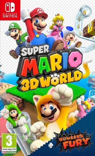 Super Mario 3D World Bowsers Fury Switch, ціна: 2068 ₴, купити на