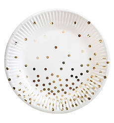 Паперові тарілки "Конфетті", (10 шт.), Ø - 18 см