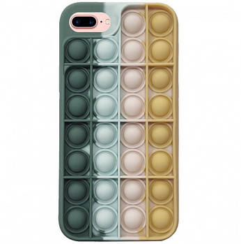 Чохол Pop-It Case для iPhone 8 Plus Dark Reinbow