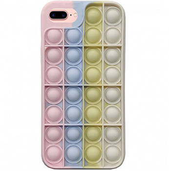 Чохол Pop-It Case для iPhone 8 Plus Light Reinbow